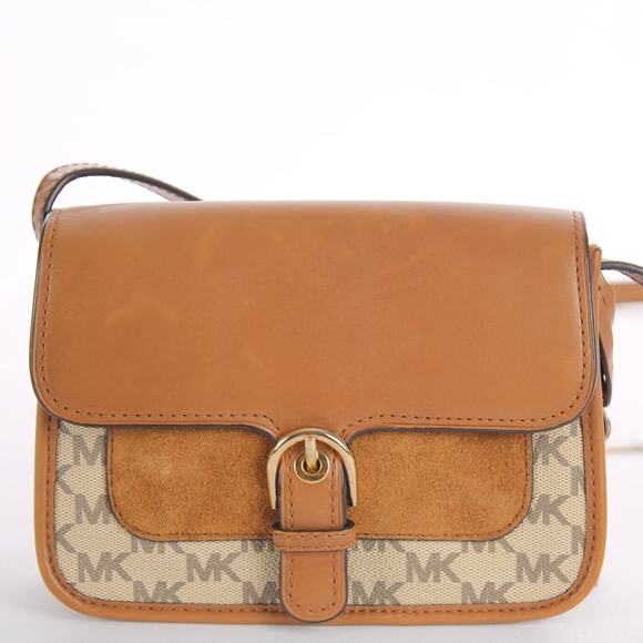 Michael Kors Signature Messenger Bag - Picture 6 of 8